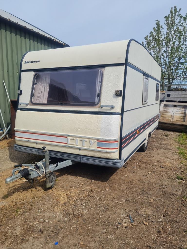 Bürstner City Caravan, Caravans en Kamperen, Reservewiel, Treinzit, Particulier, Bürstner