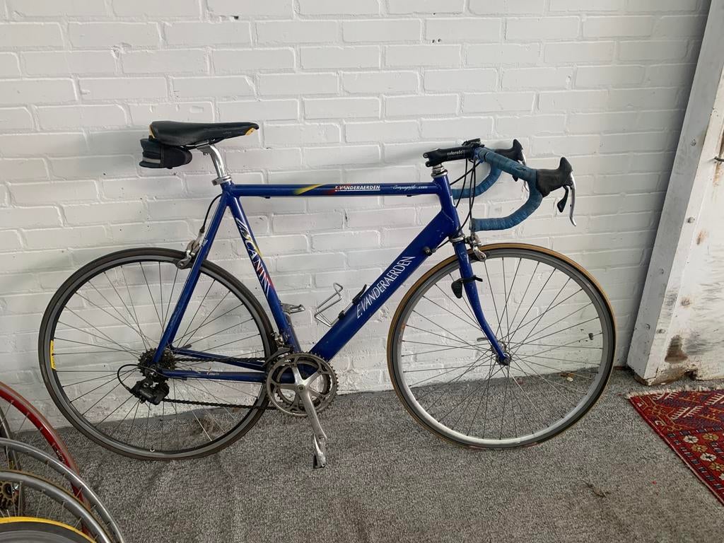 Racefiets Eric Vanderaerden klassiek model aluminium frame., Overige merken, Aluminium, Ophalen of Verzenden, Zo goed als nieuw