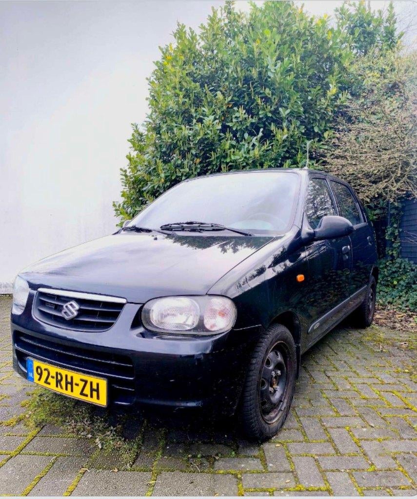 Suzuki Alto  2005 Zwart, 750 kg, 4 cilinders, 4 stoelen, Zwart