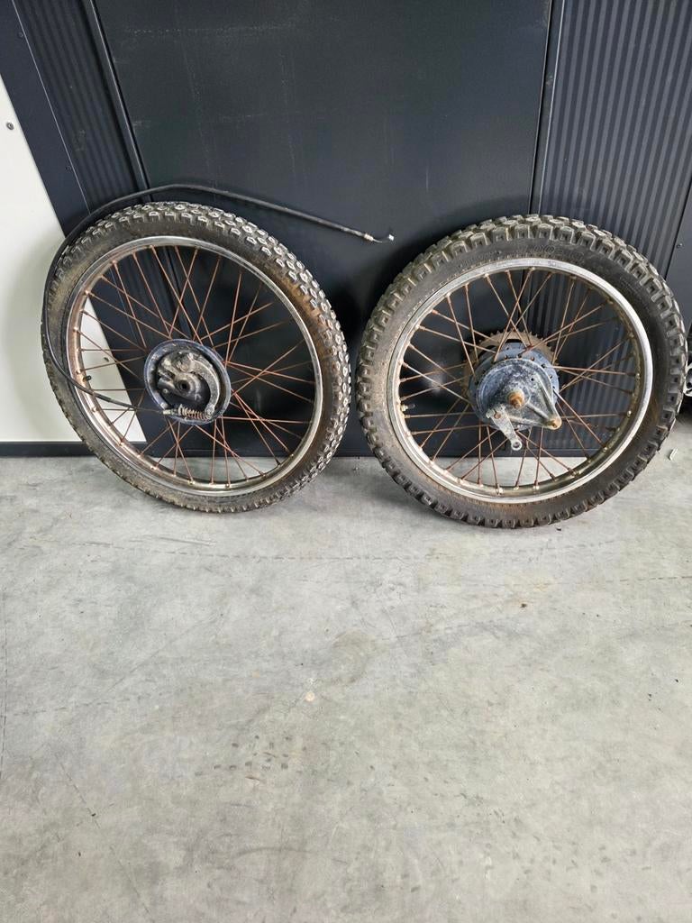 Honda mtx 50/80 set orginele wielen, Ophalen of Verzenden, Gebruikt, Overige typen, Honda mt mtx mb mtx mb