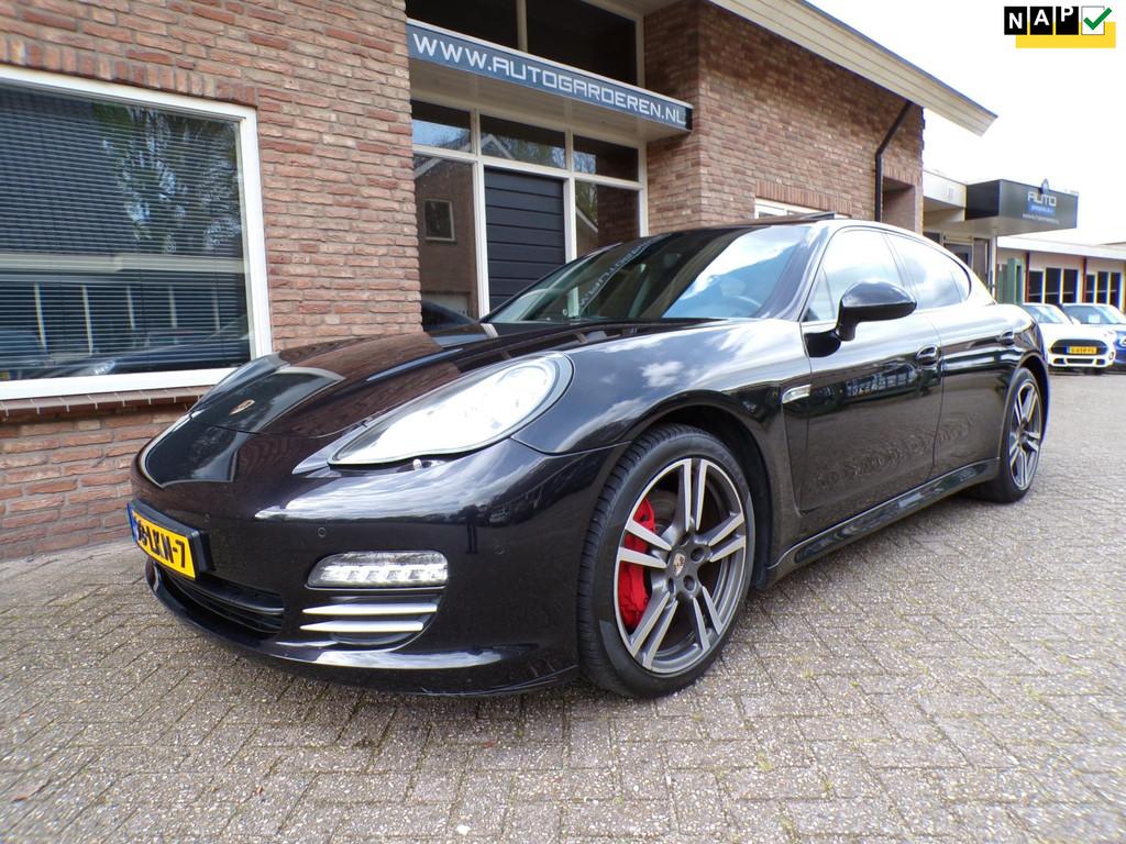 Porsche Panamera 3.6 4 Automaat / leder / Navi / Schuifdak /, Auto's, Porsche, Automaat, Euro 5, Gebruikt, Zwart