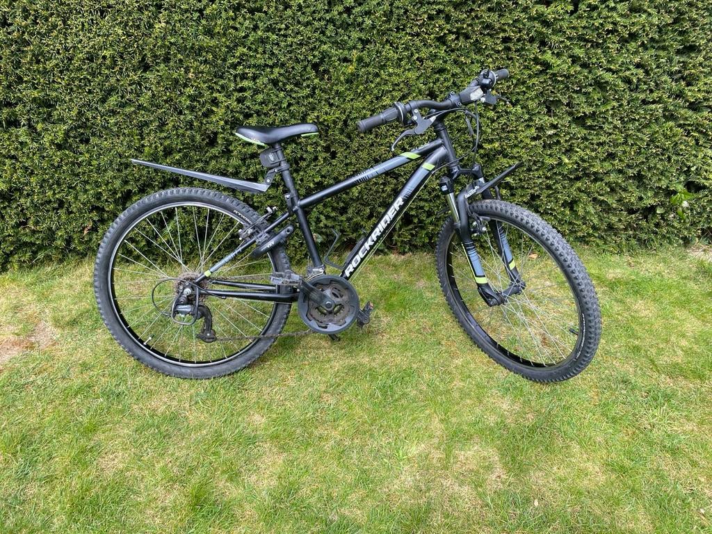 B-Twin ST500 Rockrider 24”, 18 versn., Hardtail, Heren, Zo goed als nieuw, Ophalen