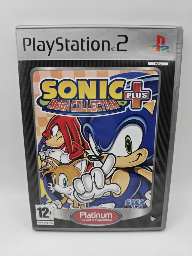 Sonic Mega Collection Plus PS2, Spelcomputers en Games, Games | Sony PlayStation 2, Avontuur en Actie, ., 1 speler, Ophalen of Verzenden