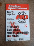 Feyenoord programmaboekje-AD RotterdamToernooi 1983,17-19aug, Ophalen of Verzenden, Gelezen