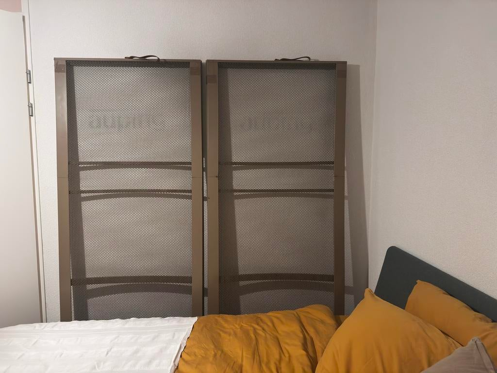 2 Auping spiraalbodems 90x210 - handverstelbaar, Huis en Inrichting, Slaapkamer | Matrassen en Bedbodems, Gebruikt, Bedbodem, 90 cm