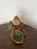 Houder waxinelichtje met vogel, Ophalen, Overige materialen, Overige kleuren, Zo goed als nieuw