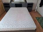Gratis bed 140x200, Ophalen, Overige materialen, Gebruikt, Zwart