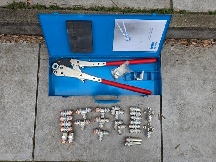 Handperstang uponor 16 & 20 zgan + spress koppeling, Doe-het-zelf en Verbouw, Gereedschap | Handgereedschap, Ophalen of Verzenden