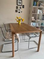 ZUIVER Storm Design eettafel 1.60x90 cm, Huis en Inrichting, Tafels | Eettafels, Zo goed als nieuw, Vijf personen of meer, 150 tot 200 cm