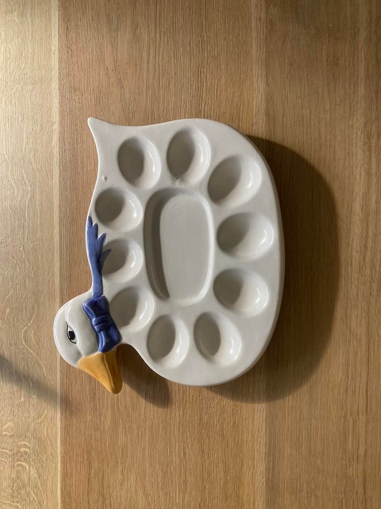 Bord steen eend of gans, Ophalen of Verzenden, Zo goed als nieuw