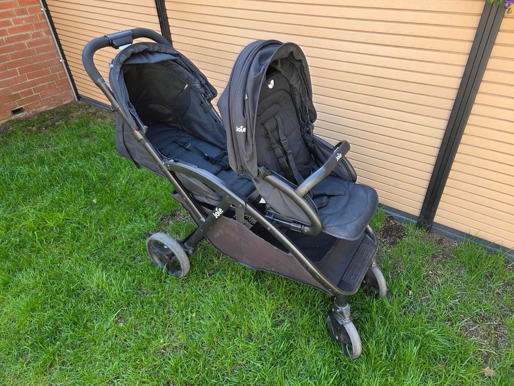 Nette Joie duo buggy/kinderwagen - Ideaal voor twee!, Kinderen en Baby's, Kinderwagens en Combinaties, Gebruikt, Duowagen, Ophalen