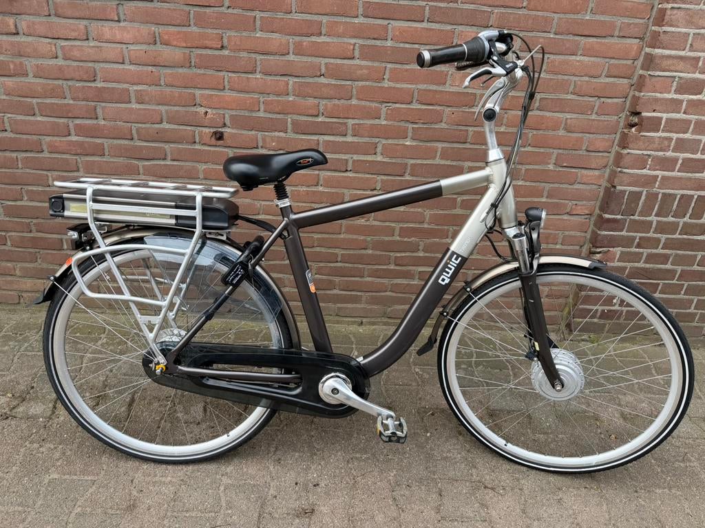 qwic trend 3 elektrische herenfiets elektrische fiets, 51 tot 55 cm, Ophalen, Gebruikt