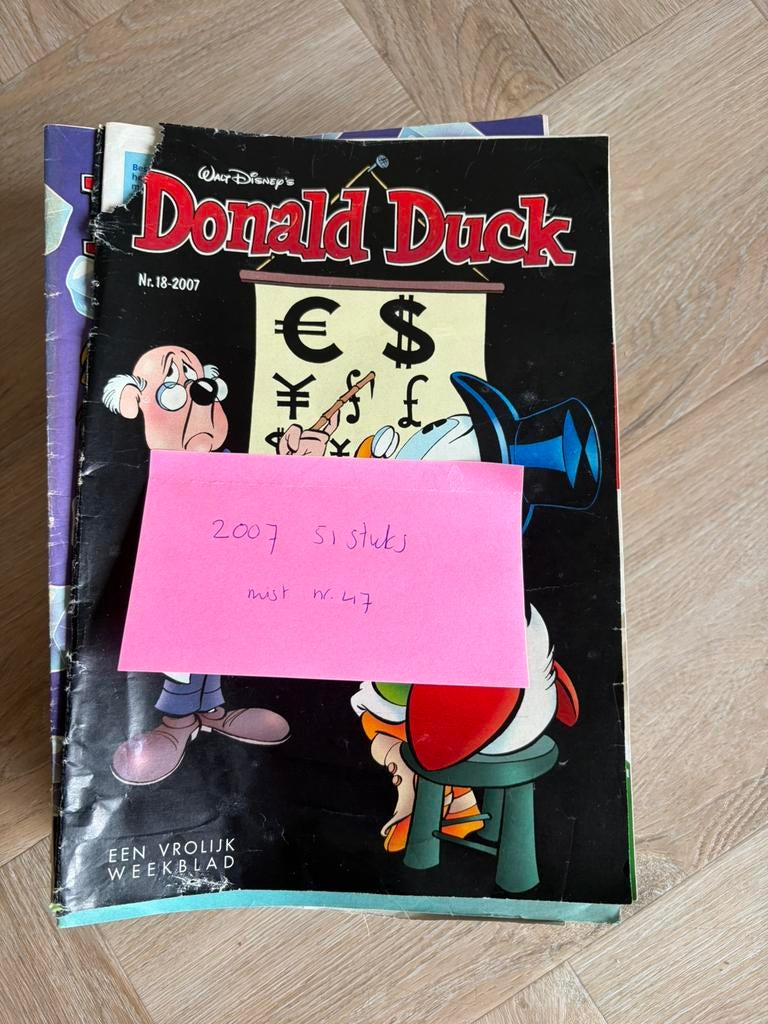 Donald Duck jaargang 2007, Complete serie of reeks, Ophalen of Verzenden, Zo goed als nieuw, Europa