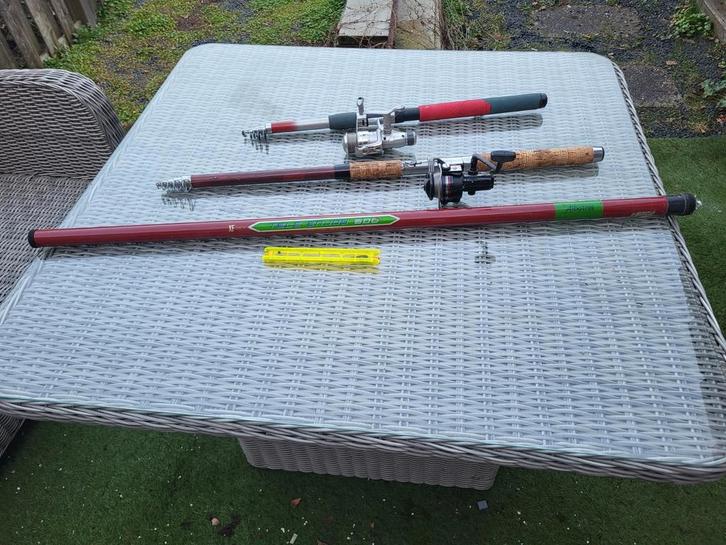 Conplete vis uitrusting!, Watersport en Boten, Hengelsport | Algemeen, Gebruikt, Ophalen