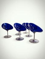 Kartell Ero S / Eros Chair Blauw, Huis en Inrichting, Blauw, Ophalen of Verzenden, Zo goed als nieuw, Metaal