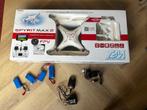 Drone Spyrit max 2 incl 4 extra batterijen, 250 tot 900 gram, 30 tot 45 minuten, Cameradrone, Overige merken