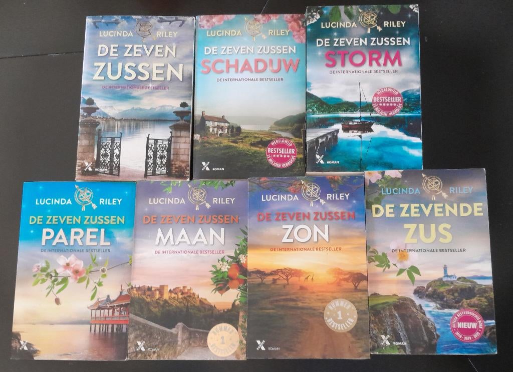 Serie De zeven zussen van Lucinda Riley., Ophalen of Verzenden, Gelezen, Lucinda Riley, Europa overig