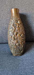 Bronzen Chinese kan met de Acht Ontsterfelijke., Ophalen of Verzenden