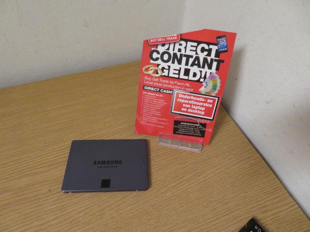 Samsung 860 QVO 1TB | Pawn Eindhoven, Computers en Software, Harde schijven, Ophalen, Intern, Gebruikt, SSD