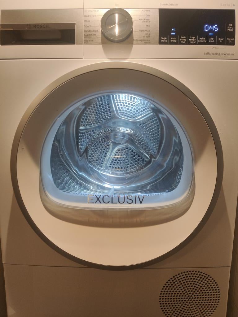 Bosch Serie 6 Exclusiv Condensdroger - Zo goed als nieuw, 6 tot 8 kg, Ophalen of Verzenden, Zo goed als nieuw, Condens