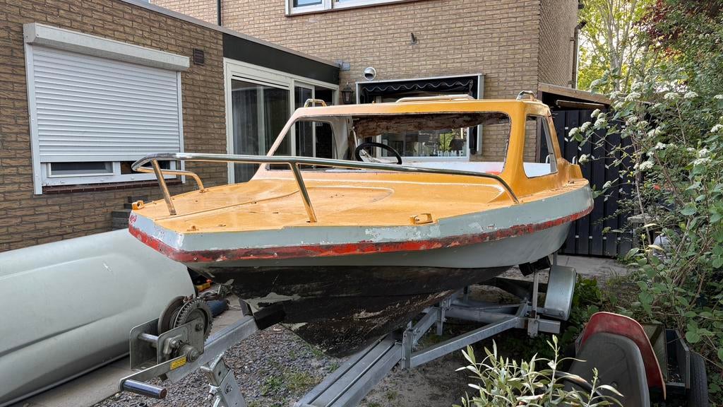 Leuke kajuitboot als opknapproject (casco romp), Ophalen, Gebruikt, Overige brandstoffen, Tourjacht of Cruiser