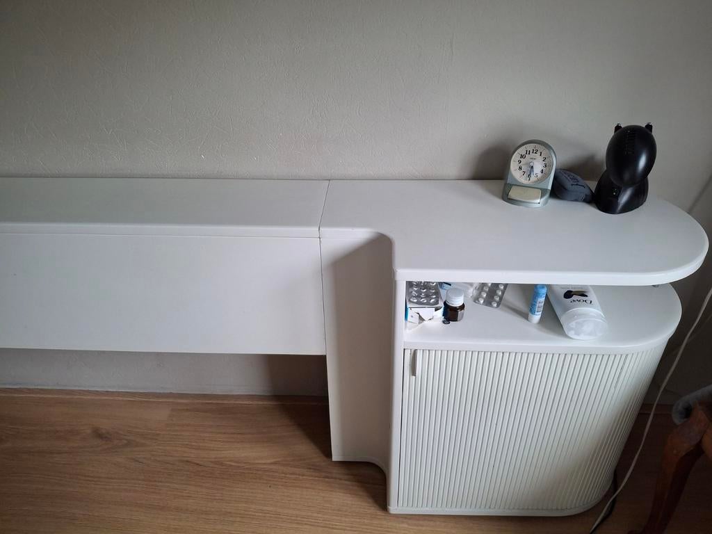 Achterwand Auping met 2 roldeur kastjes., Kinderen en Baby's, Kinderkamer | Overige Meubels, Ophalen of Verzenden, Gebruikt, Overige typen