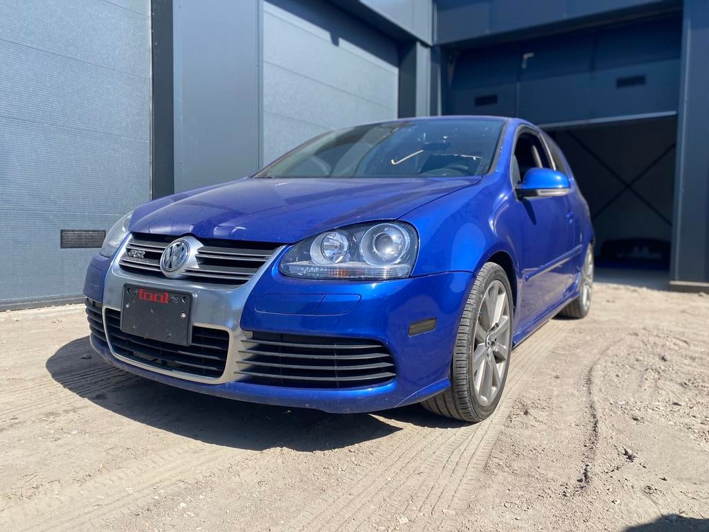 Volkswagen golf 5 2008 R32 blauw dsg, Auto's, Volkswagen, Particulier, 4x4, ABS, Achteruitrijcamera, Airbags, Airconditioning