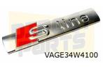 Audi  embleem  ''S-line'' zijkant L/R Origineel!  8N0 853 60, -, Verzenden, -, Nieuw
