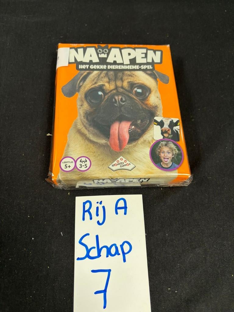 NAAPEN: Het Gekke Dierenmeme-spel - Nieuw in verpakking, Ophalen of Verzenden, Na, Kaartspelletjes, Apen