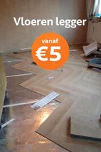 Laminaat legger/ PVC/Visgraat/ Schilderwerk/ Stuckwerk, Ophalen of Verzenden, 75 m² of meer, Laminaat