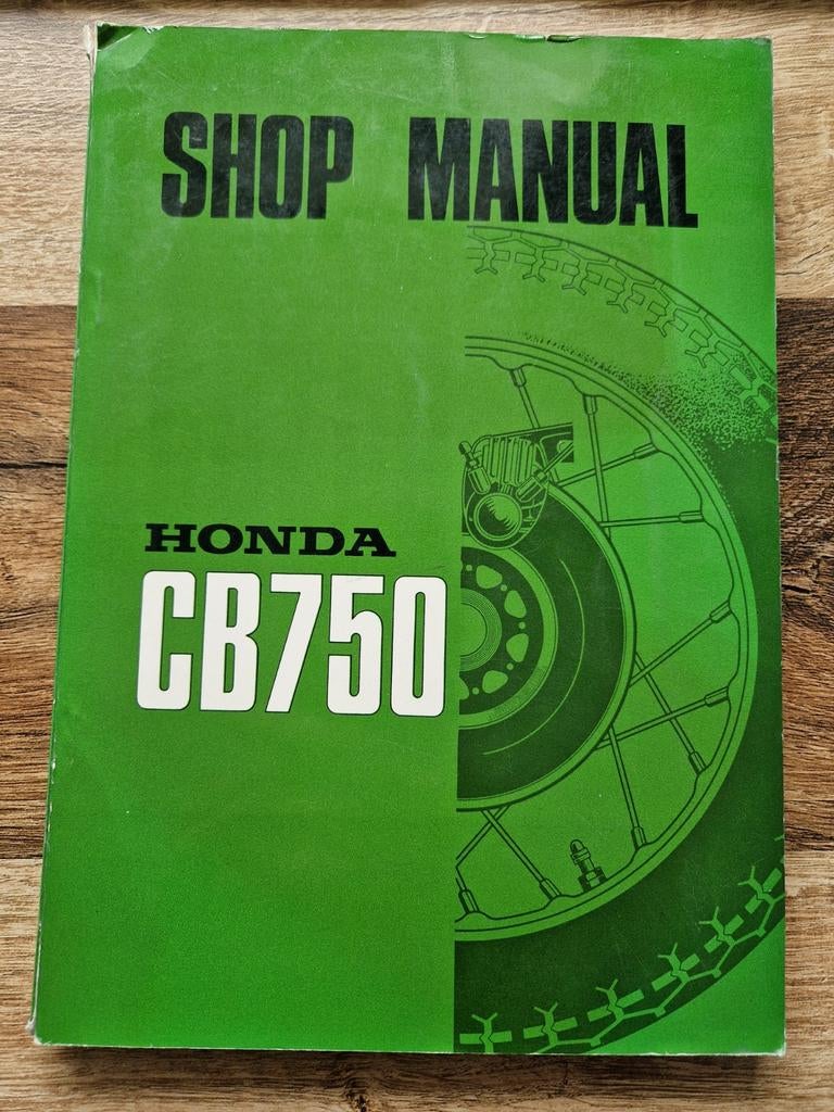 Honda CB750 K0 WERKPLAATSBOEK K1 K2 K6 K7 BOEK Shop Manual, Motoren, Ophalen of Verzenden, Honda