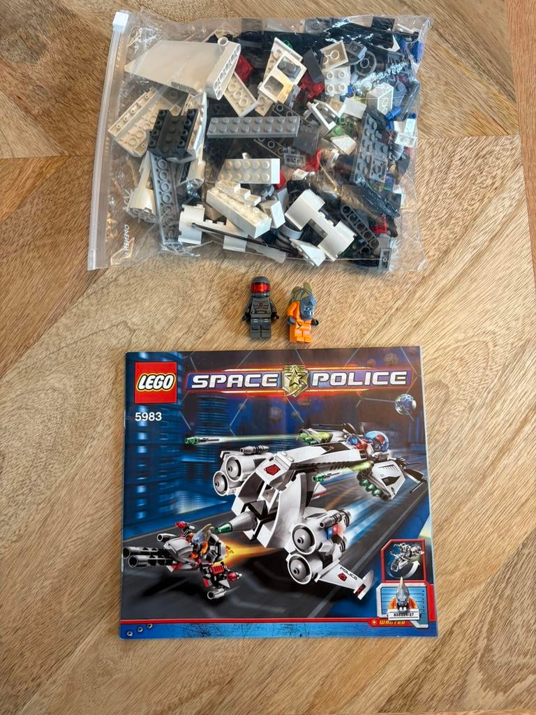Lego space police 3 5973, Ophalen of Verzenden, Zo goed als nieuw
