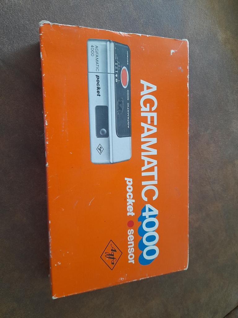 Agfamatic 4000 Pocket Sensor Camera in originele doos, Ophalen of Verzenden, Gebruikt, Compact, Overige Merken