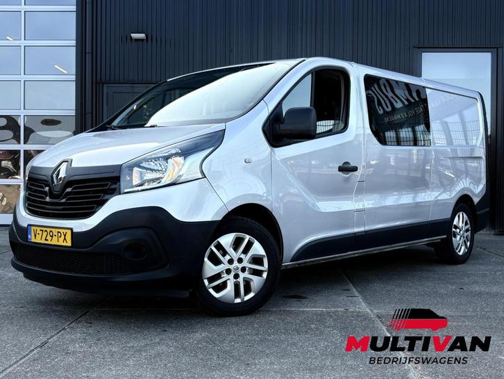 Renault Trafic 1.6 dCi T29 L2H1 DC Comfort | Marge | 6-perso, Auto's, Bestelauto's, Bedrijf, Te koop, ABS, Airconditioning, Alarm