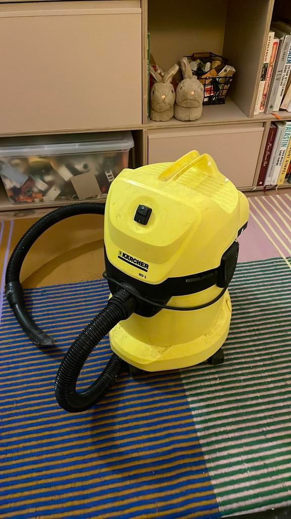 Bouwstofzuiger, Ophalen, Gebruikt