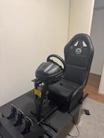 Thrustmaster racestuur met stoel, Spelcomputers en Games, Gebruikt, 1 speler, Racen en Vliegen, Ophalen of Verzenden