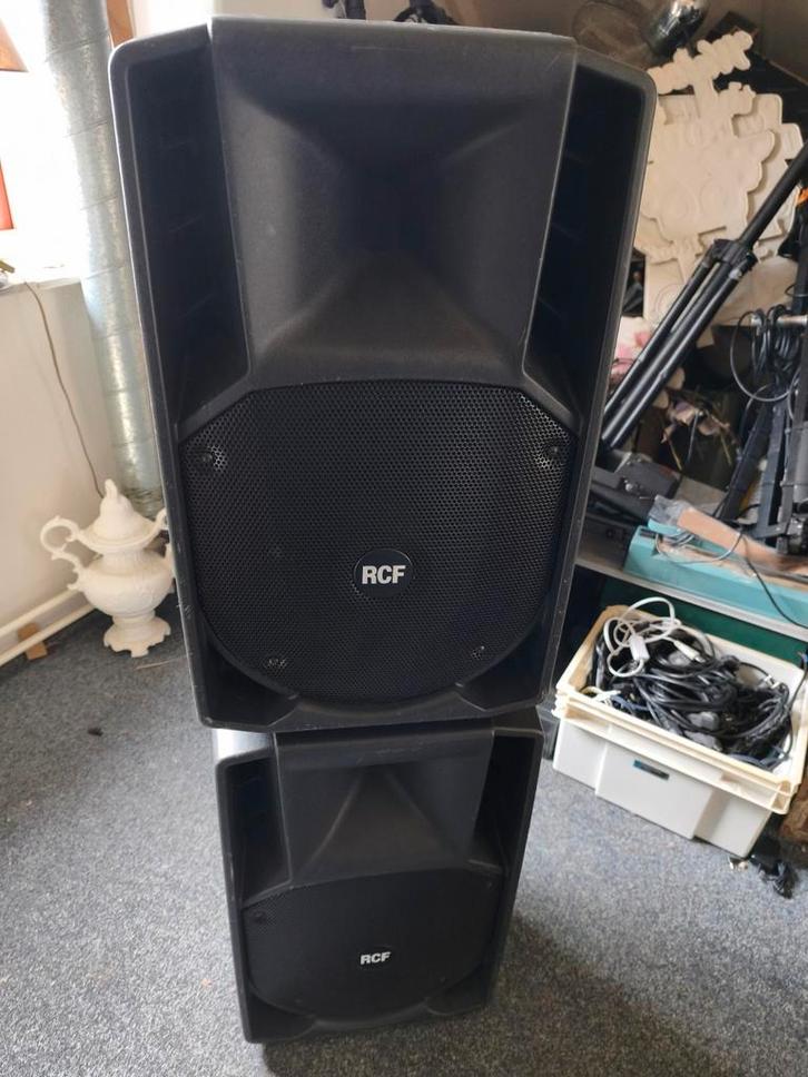 RCF 422 A mk2 Speakers  Set van 2 - Top Conditie Met Hoezen, Audio, Tv en Foto, Luidsprekers, Gebruikt, Front, Rear of Stereo speakers