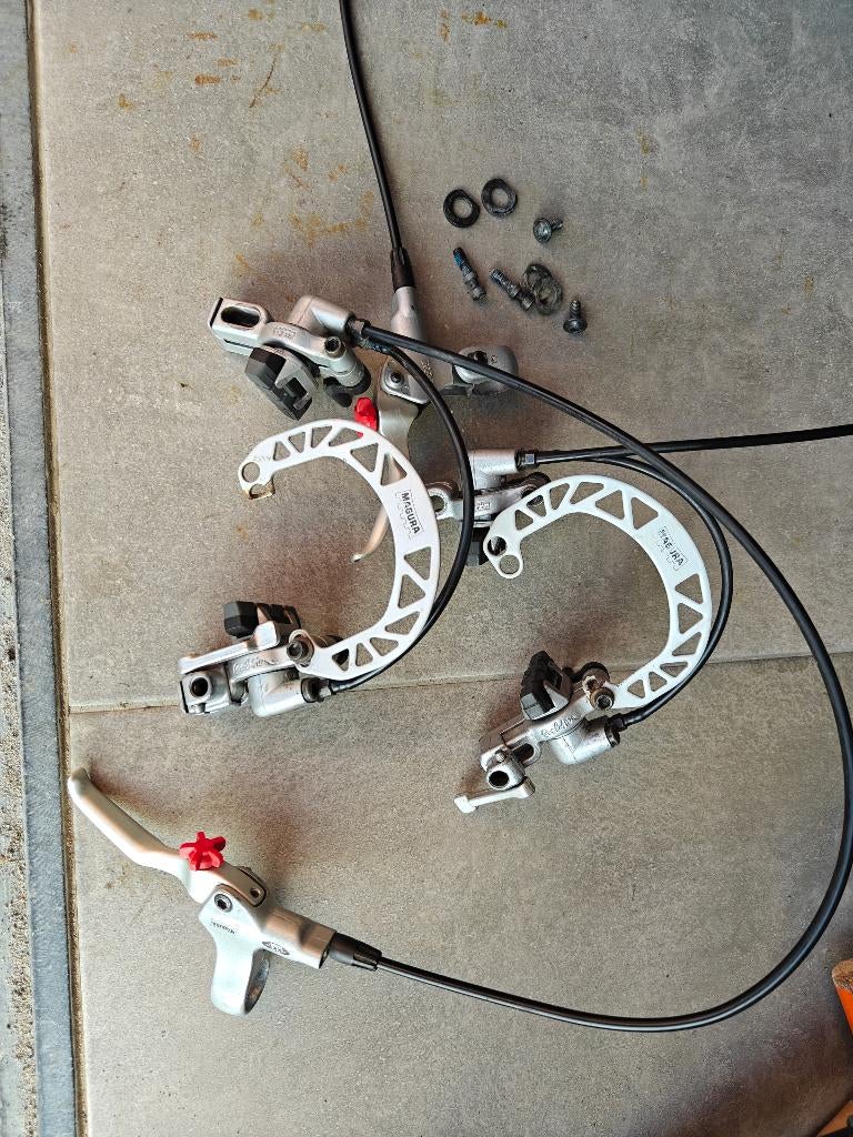 Magura hs33 hydraulische remmen, Ophalen of Verzenden, Gebruikt, Remmen, Magura