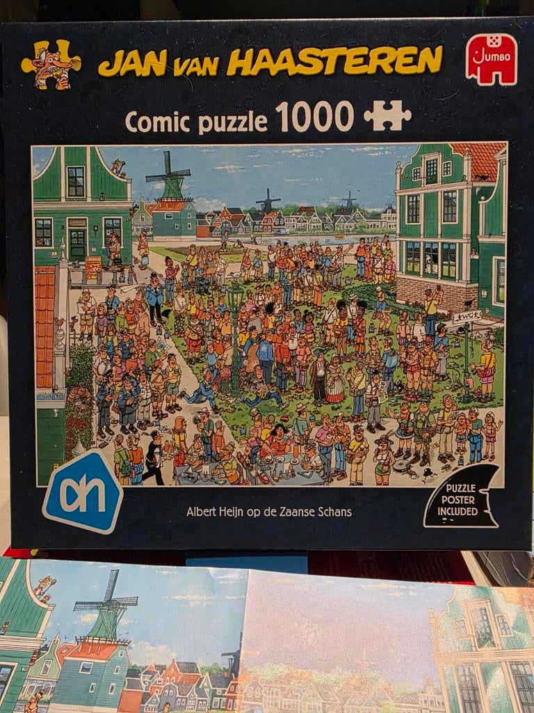 MOEDERDAG-TIP

Zgan Jan van Haasteren puzzel
ZAANSE SCHANS, Ophalen of Verzenden, 500 t/m 1500 stukjes, Zo goed als nieuw, Legpuzzel