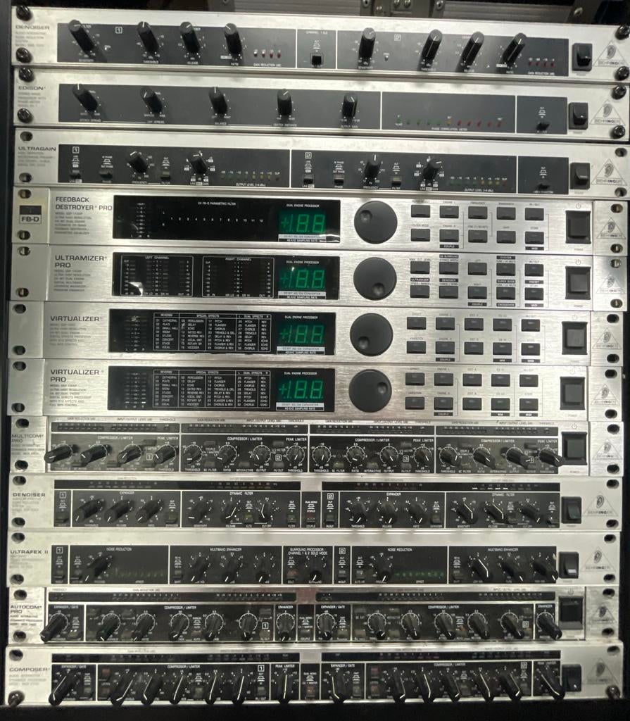 Behringer Diverse Audio Processors, Ophalen of Verzenden, Gebruikt, Equalizer