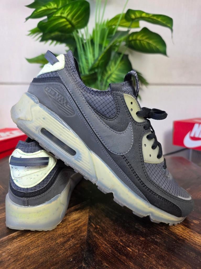 Nike Air Max 90 Terrascape Black Lime Ice maat 45,5, Zwart, Nike, Ophalen of Verzenden, Nike