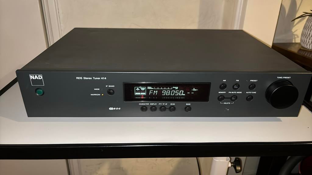 NAD RDS Stereo Tuner 414 - Nieuw, Ophalen of Verzenden, Nieuw, Analoog
