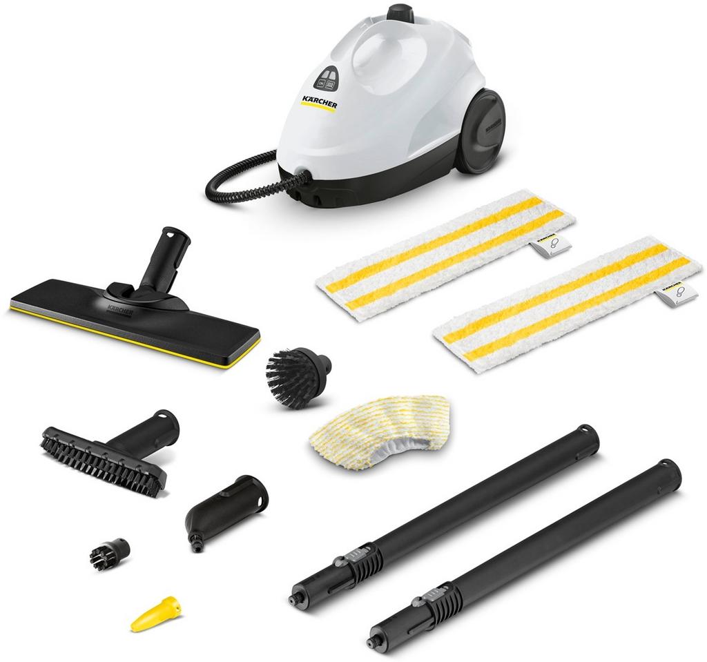 KARCHER SC 2 EasyFix Plus Stoomreiniger Wit - Nieuw, Nieuw, Stoomreiniger, Ophalen of Verzenden, Nvt