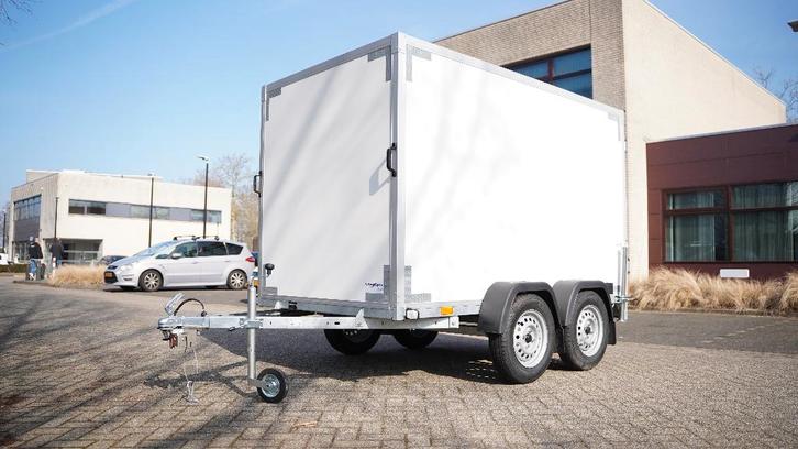 VDM Gesloten Aanhanger - z.g.a.n. - 2 assen - Ongeremd, Auto diversen, Aanhangers en Bagagewagens, Zo goed als nieuw, Ophalen of Verzenden