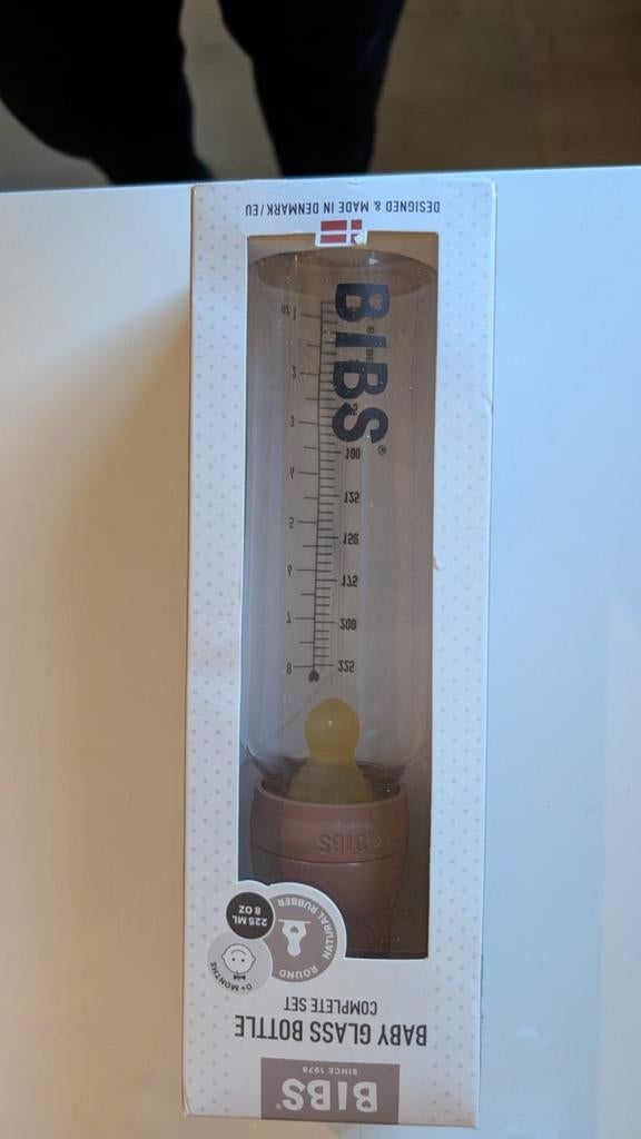 BIBS Baby Glazen Fles - Nieuw in Doos, Ophalen