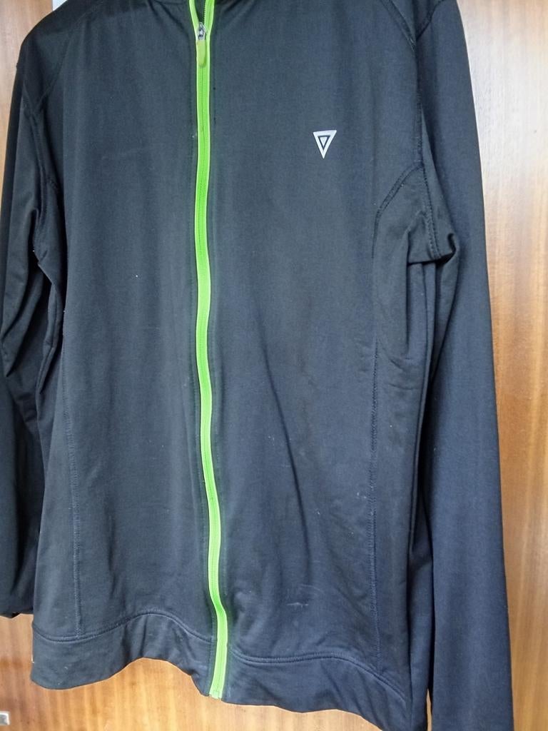 Nieuw Running Vest Maat XL - Zwart met Neon Groen, Sport en Fitness, Loopsport en Atletiek, Nieuw, Kleding, Hardlopen, Overige merken