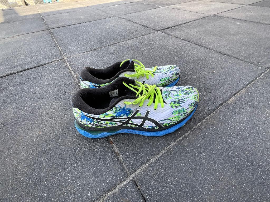Hardloopschoenen asics, Sport en Fitness, Loopsport en Atletiek, Ophalen, Gebruikt, Hardloopschoenen, Hardlopen