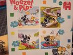 Woezel & Pip puzzels - 4 puzzels in 1 doos, Ophalen, Minder dan 10 stukjes, Gebruikt, 2 tot 4 jaar
