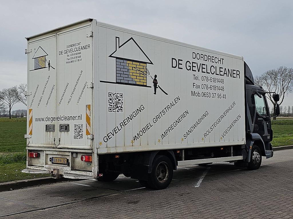 DAF LF 45.180 7.49t airco nl-truck, Auto's, Automaat, Euro 5, Zwart, Origineel Nederlands