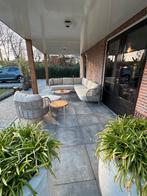 Loungeset hoekbank Fabrice 4 Seasons outdoor latte, Tuin en Terras, Tuinmeubel-accessoires, Ophalen of Verzenden, Nieuw